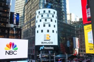 Today’s the big day, Balco is now listed on Nasdaq Stockholm!