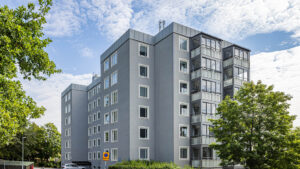 Inglasade balkonger för Brf Ludvigsberg
