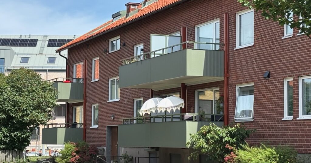 Nya balkonger i Varberg