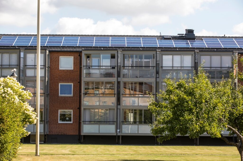 Energismart lösning som sparar pengar hos Brf Violen i Ängelholm