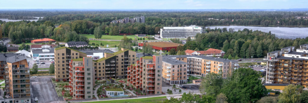 Balcos balkonger på hus i massivträ ger dubbla klimatvinster