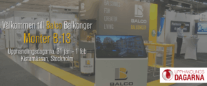 Möt Balco på upphandlingsdagarna 2018