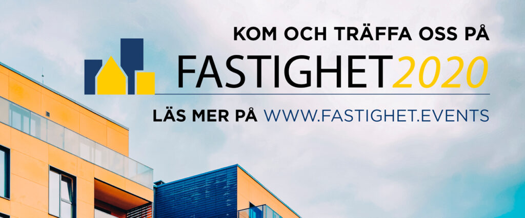 Vi finns med under höstens Fastighet2020